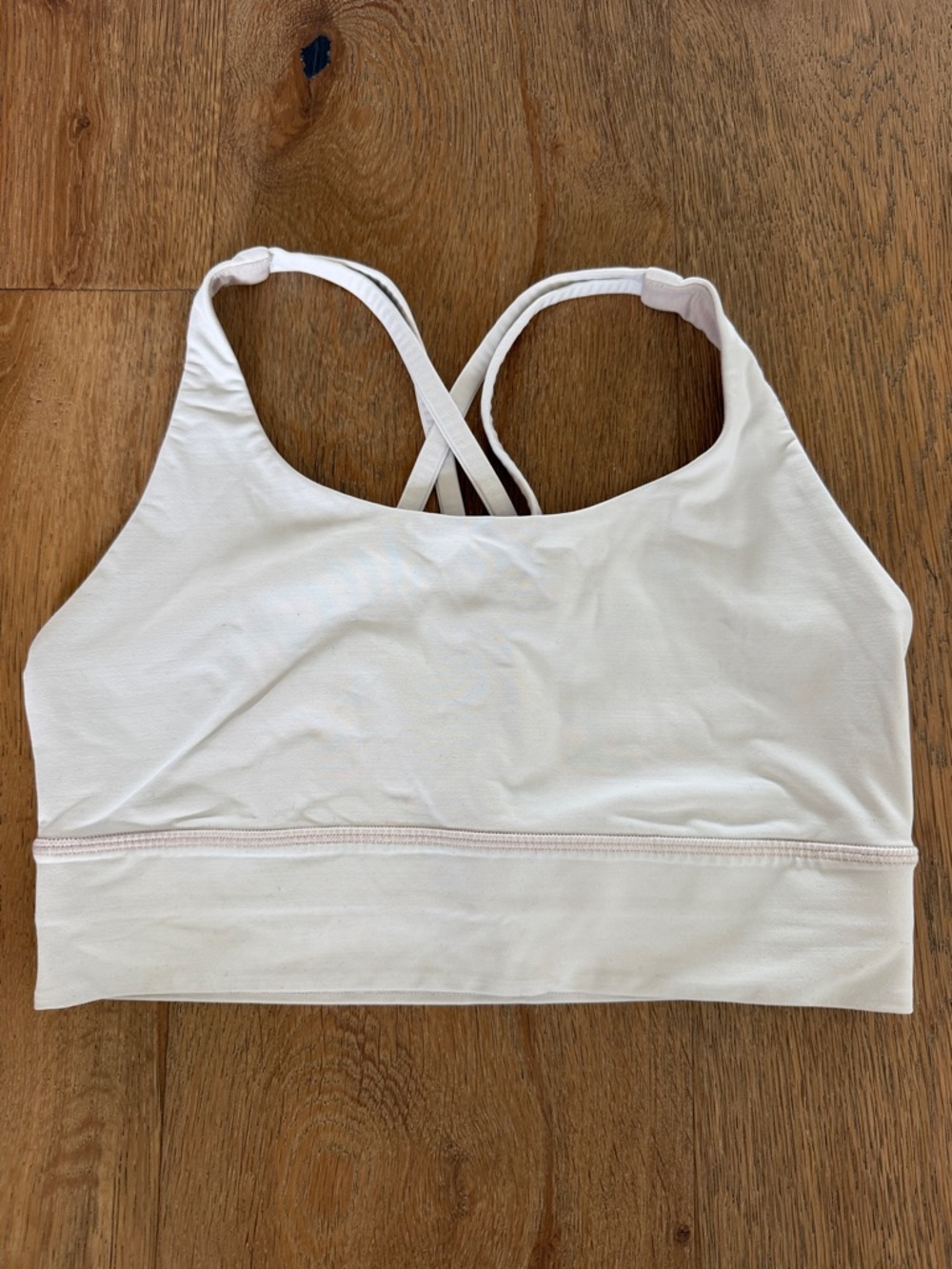 Lululemon Women's Cross-Back Bralette in Barely Pink